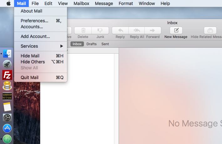 step 1 go to mail preferences